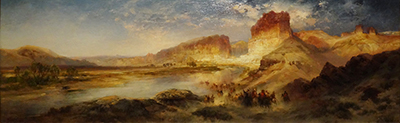 Green River, Wyoming Thomas Moran